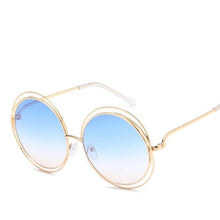 Load image into Gallery viewer, Big Oversized Mirror Sunglasses